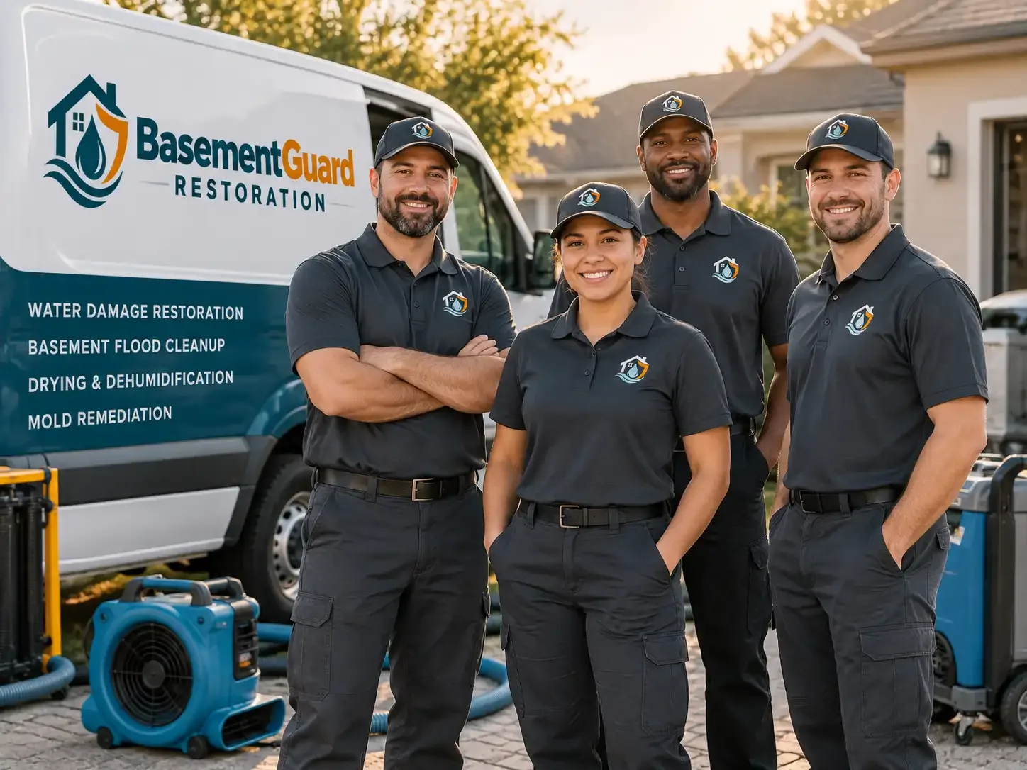 Basement Water Damage Restoration company in Caulfield, MO